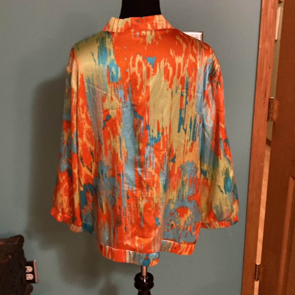 Ruby Rd. Woman’s Silky Zip Up Jacket - image 4